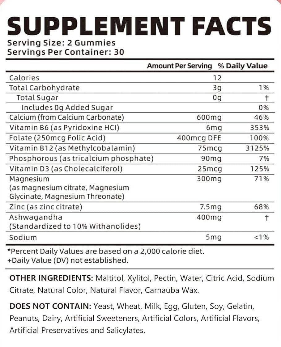 Calcium Magnesium Gummies